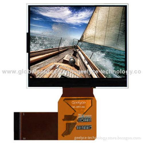 3.5-inch LCD Panel with 320 RGB x 240P Resolution, 8/16-bit RGB InterfaceNew